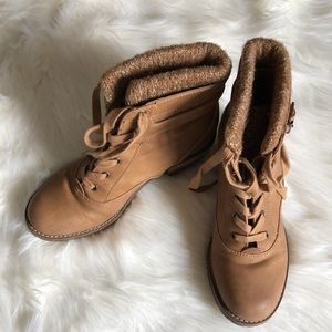 American Eagle Light Brown Leather Boots